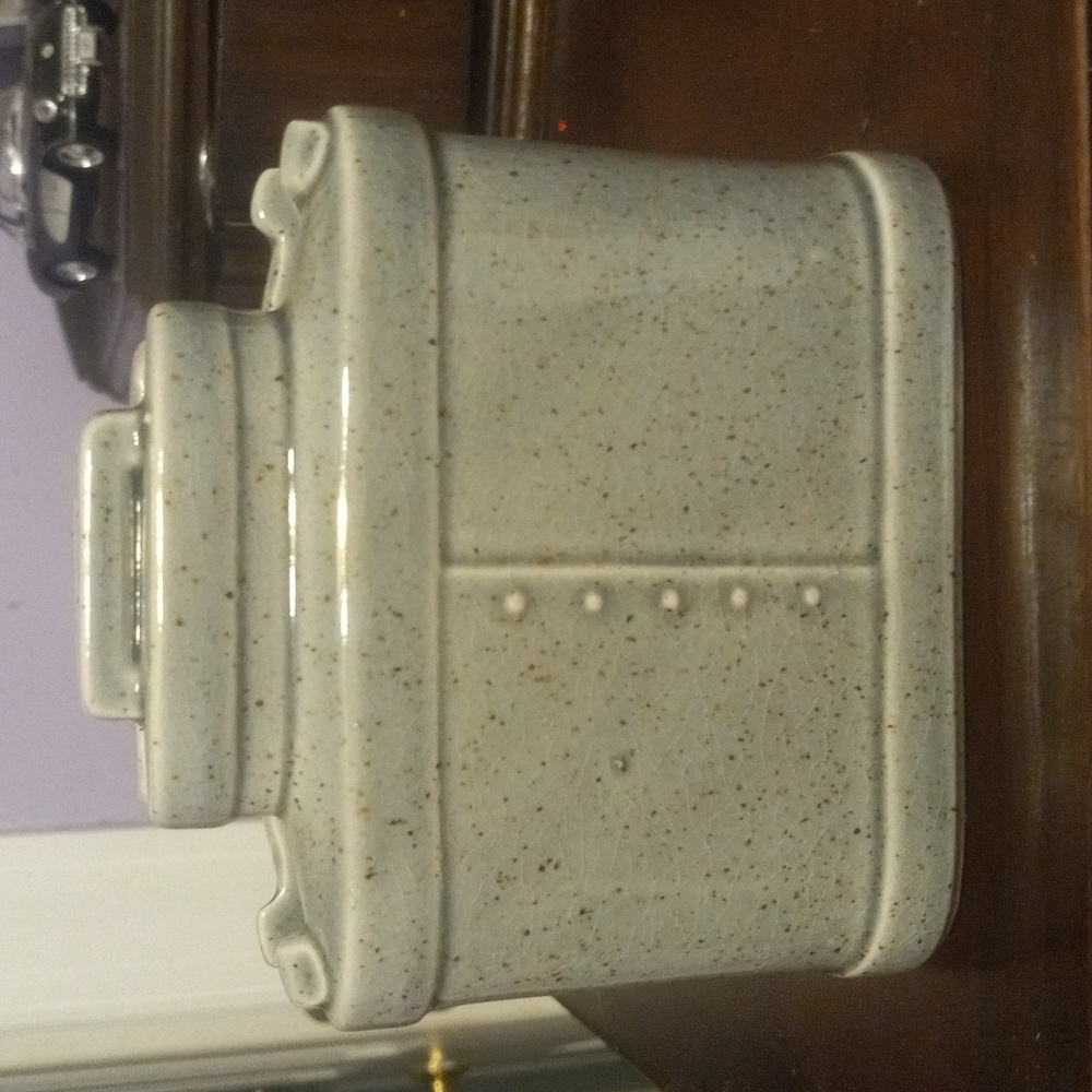 Vintage ceramic napkin holder - Picture 4 of 5